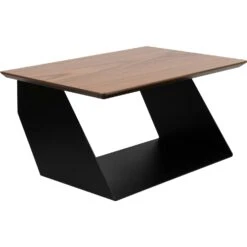 Maze Edgy Wood Regal, Black Beauty/ Walnussfarben