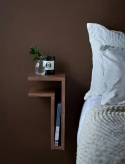 Maze F-Shelf Wandregal Links, Walnussfarben -Gubi || Hay || &Tradition Verkäufe maze f shelf regal links stehend 7