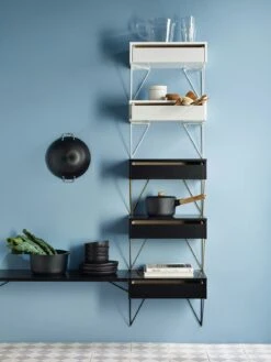 Maze Pythagoras Behälter, Schwarz 8 Maze Pythagoras Behälter, Schwarz -Gubi || Hay || &Tradition Verkäufe maze pythagoras behalter 3