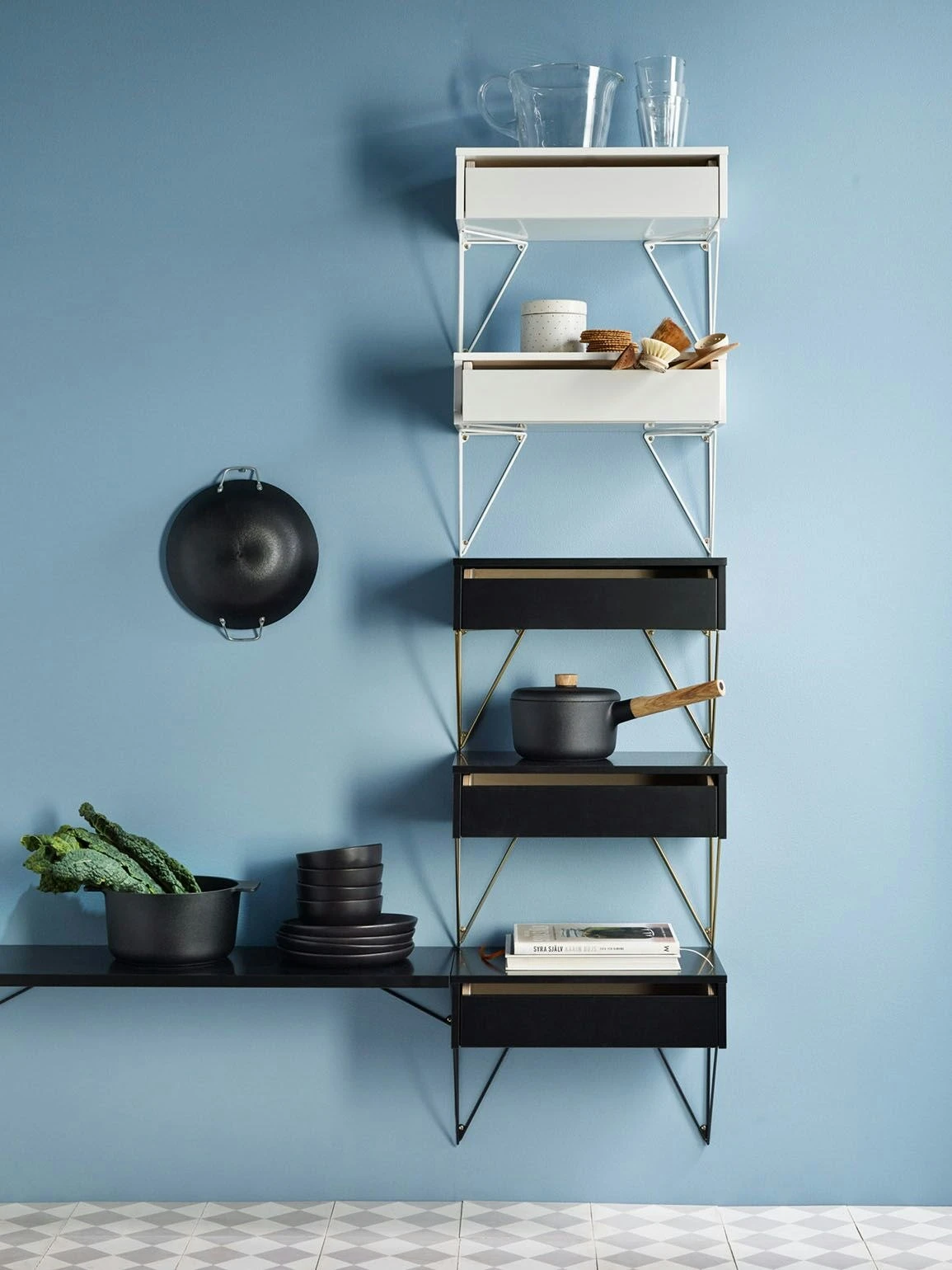 Maze Pythagoras Behälter, Schwarz 3 Maze Pythagoras Behälter, Schwarz – Bild 3