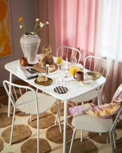 Maze Same Esstisch 70x115 Cm, Weiß 5 Maze Same Esstisch 70x115 Cm, Weiß -Gubi || Hay || &Tradition Verkäufe maze same dining table white 2