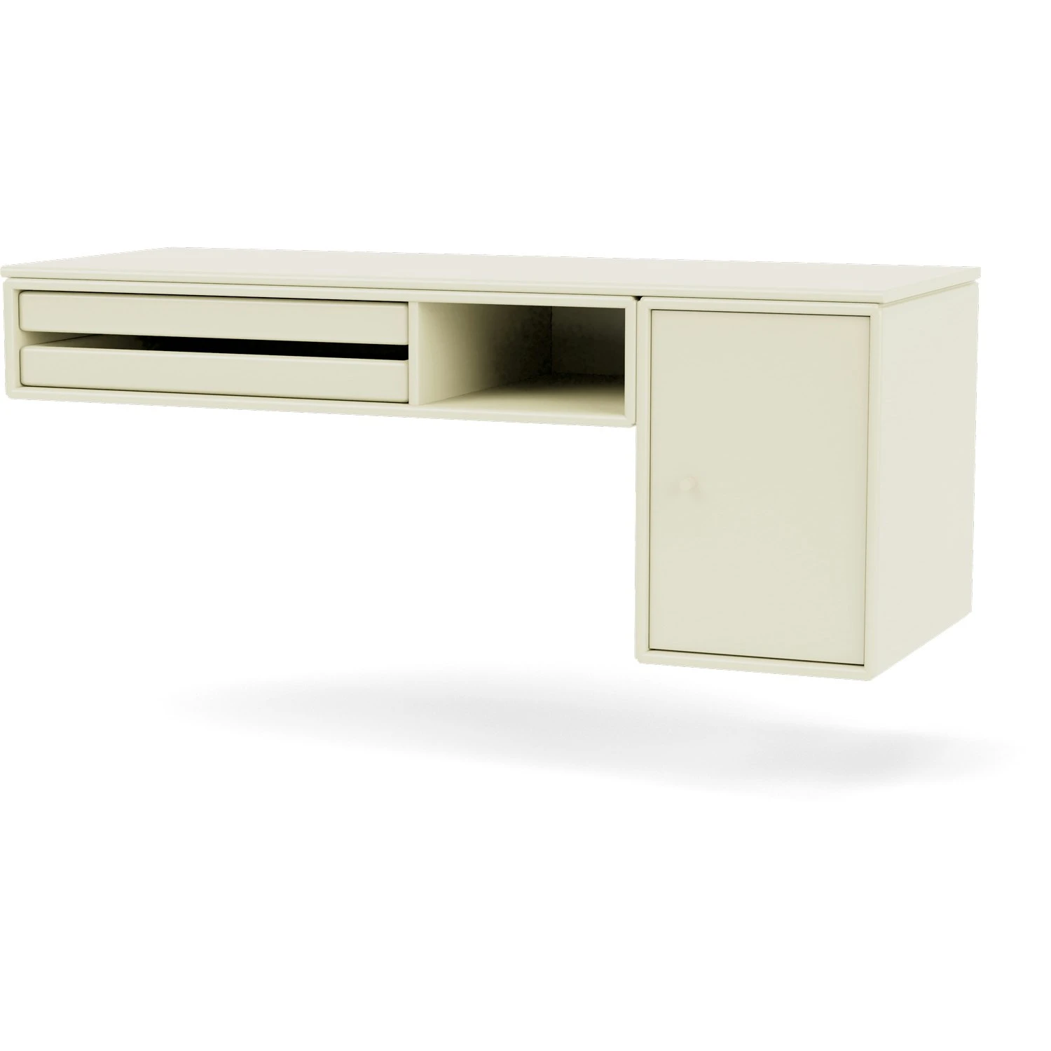 MONTANA Bureau Schreibtisch Zum Aufhängen, Vanilla 1 MONTANA Bureau Schreibtisch Zum Aufhängen, Vanilla