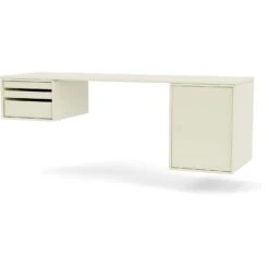 MONTANA Workshop Schreibtisch Zum Aufhängen, Vanilla