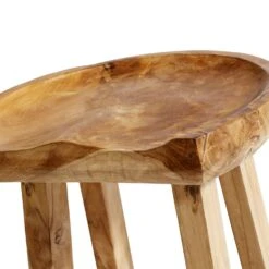 Muubs Oval Barhocker H79 Cm, Teakholz -Gubi || Hay || &Tradition Verkäufe muubs oval bar chair 79 cm teak 2