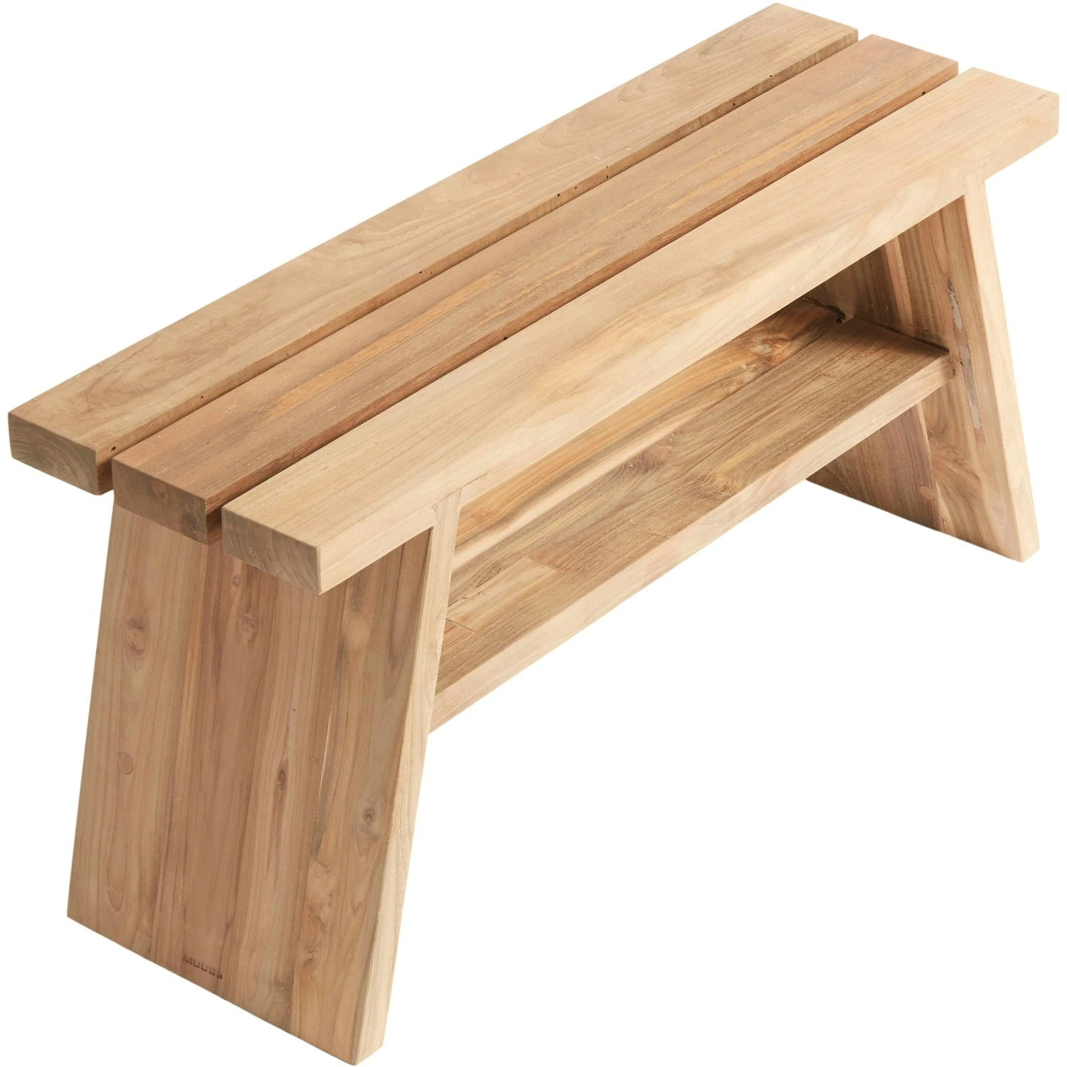 Muubs Soul Bank Recycelt Teakholz 30x90 Cm, Natürlich 3 Muubs Soul Bank Recycelt Teakholz 30x90 Cm, Natürlich – Bild 3