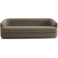 New Works Covent Deep 3-Sitzer-Sofa, Dark Taupe