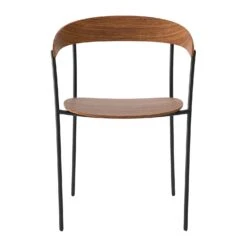 New Works Missing Stuhl, Walnussfarben