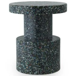 Normann Copenhagen Bit Hocker / Beistelltisch, Schwarz Multi