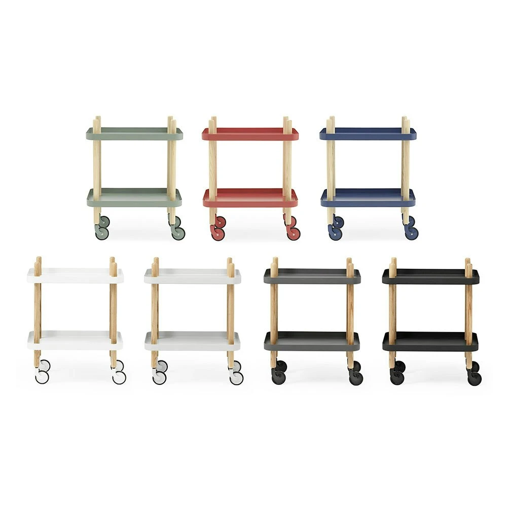 Normann Copenhagen Block Tisch, Weiss 2 Normann Copenhagen Block Tisch, Weiss – Bild 2