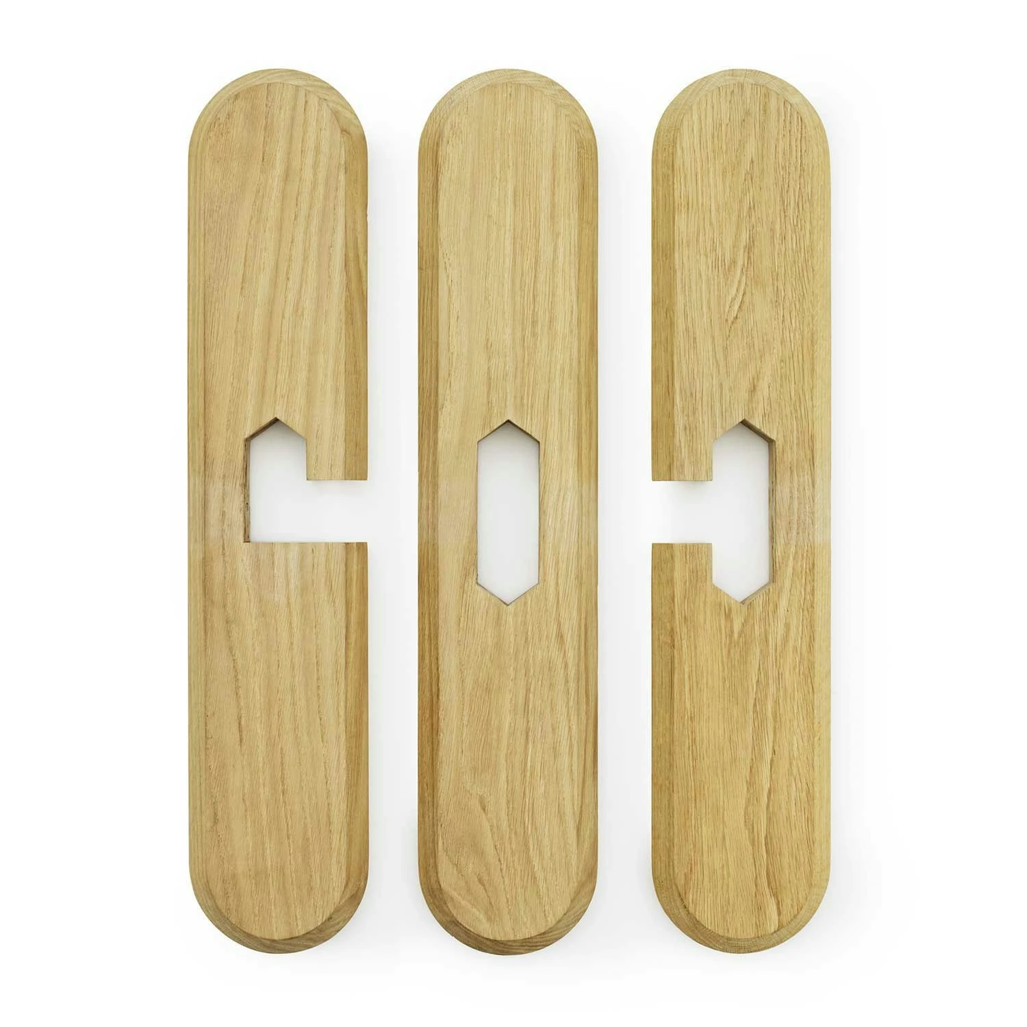 Normann Copenhagen Ding Tisch, Glas/Eiche 2 Normann Copenhagen Ding Tisch, Glas/Eiche – Bild 2