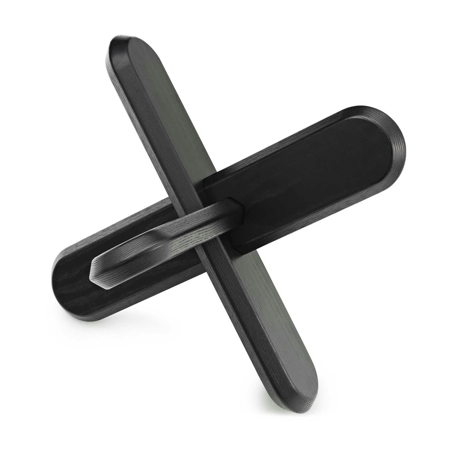 Normann Copenhagen Ding Tisch, Glas/Eiche 3 Normann Copenhagen Ding Tisch, Glas/Eiche – Bild 3