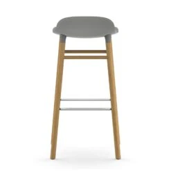 Normann Copenhagen Form Barhocker 65cm, Grau/Eiche -Gubi || Hay || &Tradition Verkäufe normann copenhagen form barhocker 65cm wei eiche 8 2