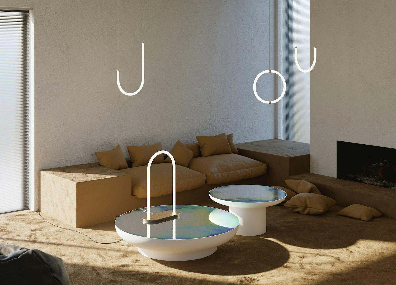 Francis Kaffeetisch 1100 Mm, Weiß 2 Francis Kaffeetisch 1100 Mm, Weiß – Bild 2