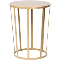 Hollo Beistelltisch, Gold
