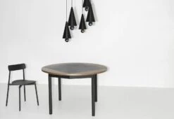 Tavla Tisch 120 Cm, Natur / Schwarz -Gubi || Hay || &Tradition Verkäufe petite friture tavla 14