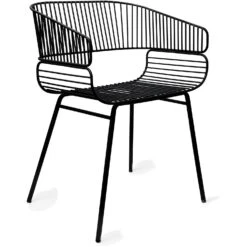 Trame Stuhl, Schwarz