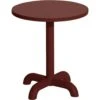 Unify Beistelltisch, Rotbraun
