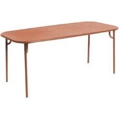 Week-end Esstisch 85x180 Cm, Terracotta