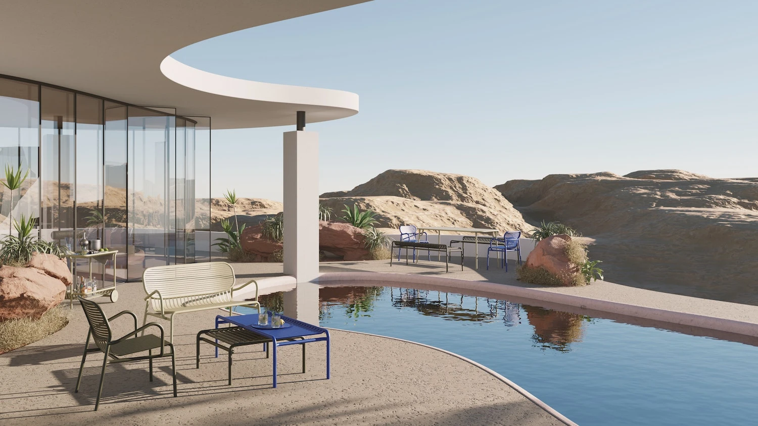 Week-End Servierwagen, Jadegrün 2 Week-End Servierwagen, Jadegrün – Bild 2