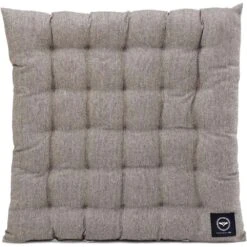 Vera Sitzkissen Behandelt 38x38 Cm, Hellbraun / Beige