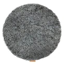Shepherd Jill Stuhlkissen Rund Ø38 Cm Gepolstert, Black Graphite