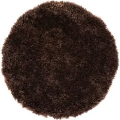 Shepherd Jill Stuhlkissen Rund Ø38 Cm Gepolstert, Dunkelbraun