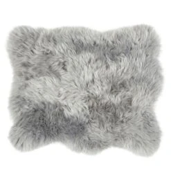 Shepherd Moa Seat Cushion 45x35cm Long-haired, Gray