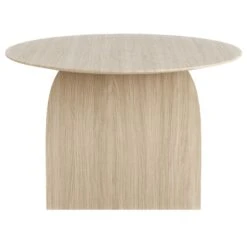 Swedese Savoa Kaffeetisch Ø64 Cm, Weiß-Eiche -Gubi || Hay || &Tradition Verkäufe swedese savoa bord 64cm hojd 45cm 24