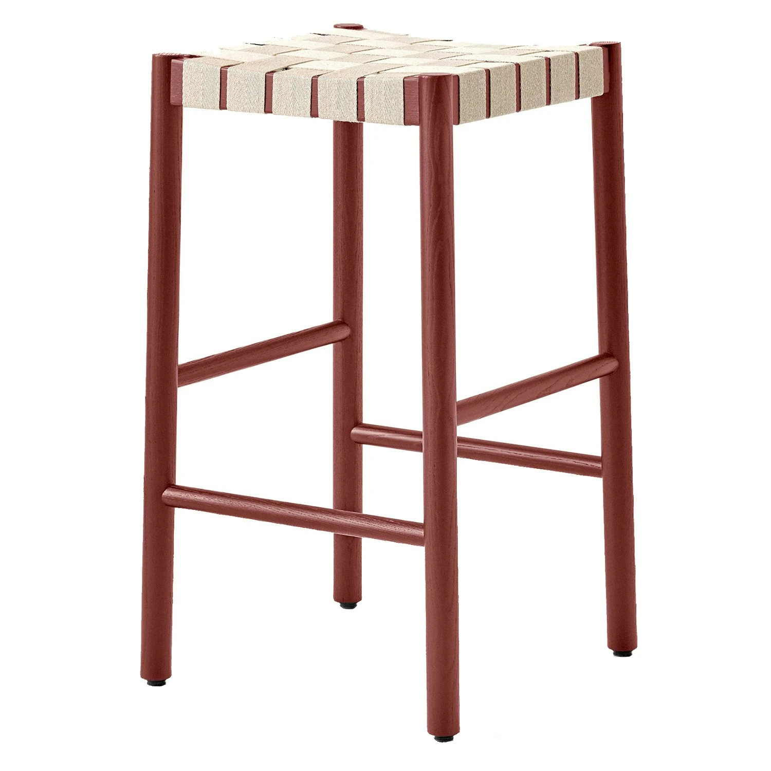 &Tradition Betty TK7 Barhocker TK7, Maroon / Natürlich 1 &Tradition Betty TK7 Barhocker TK7, Maroon / Natürlich