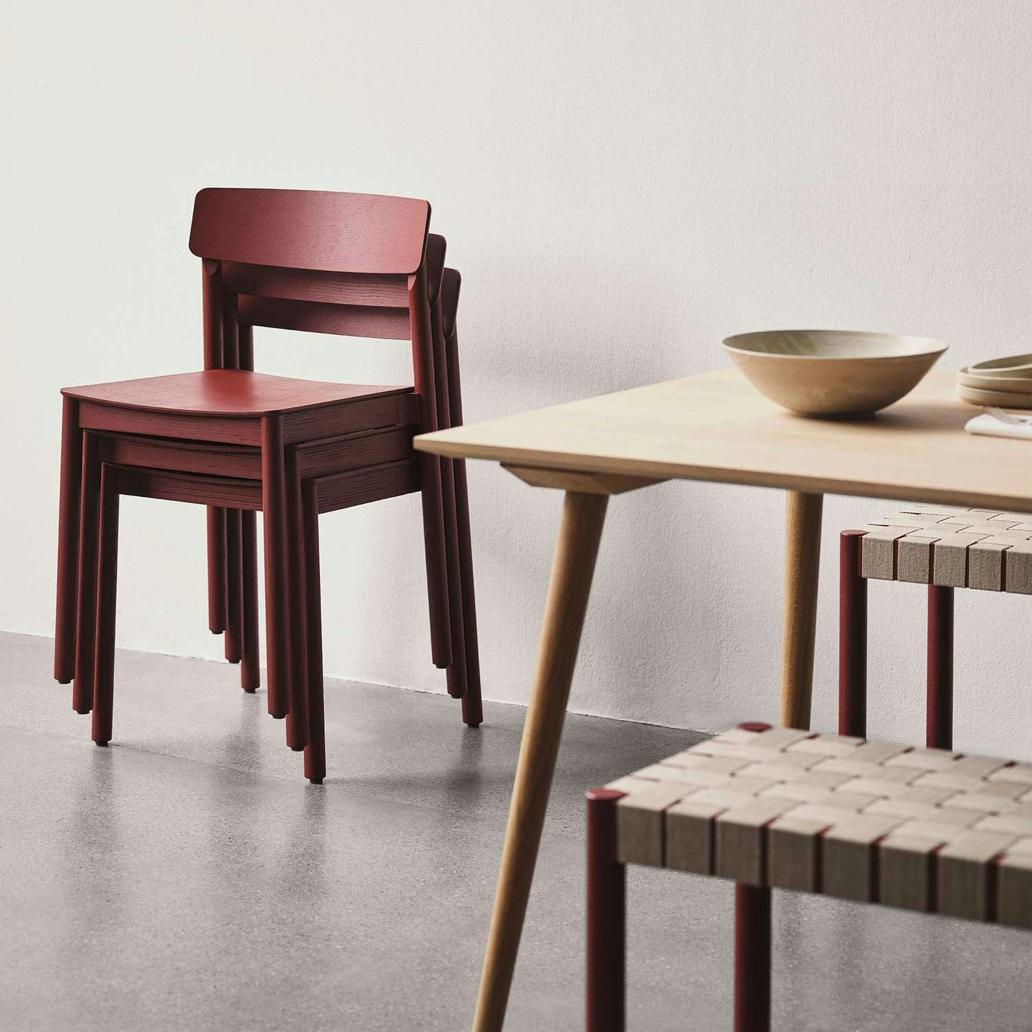 &Tradition Betty TK4 Bank , Maroon 4 &Tradition Betty TK4 Bank , Maroon – Bild 4