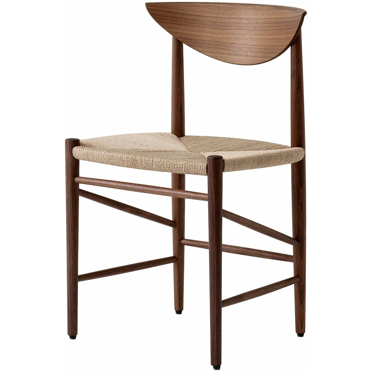 &Tradition Drawn HM3 Stuhl, In Geöltem Walnussholz 1 &Tradition Drawn HM3 Stuhl, In Geöltem Walnussholz