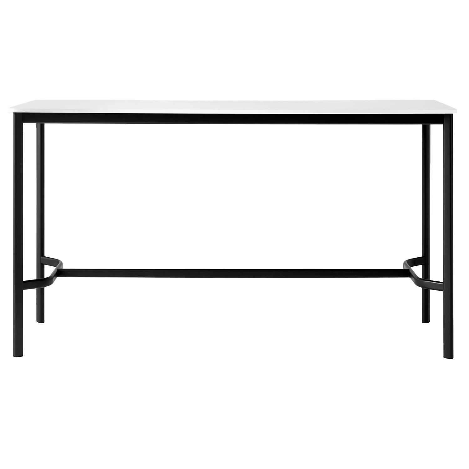 &Tradition Drip HW64 Bartisch 80x190x105 Cm, Altweiß Laminat / Schwarz 2 &Tradition Drip HW64 Bartisch 80x190x105 Cm, Altweiß Laminat / Schwarz – Bild 2