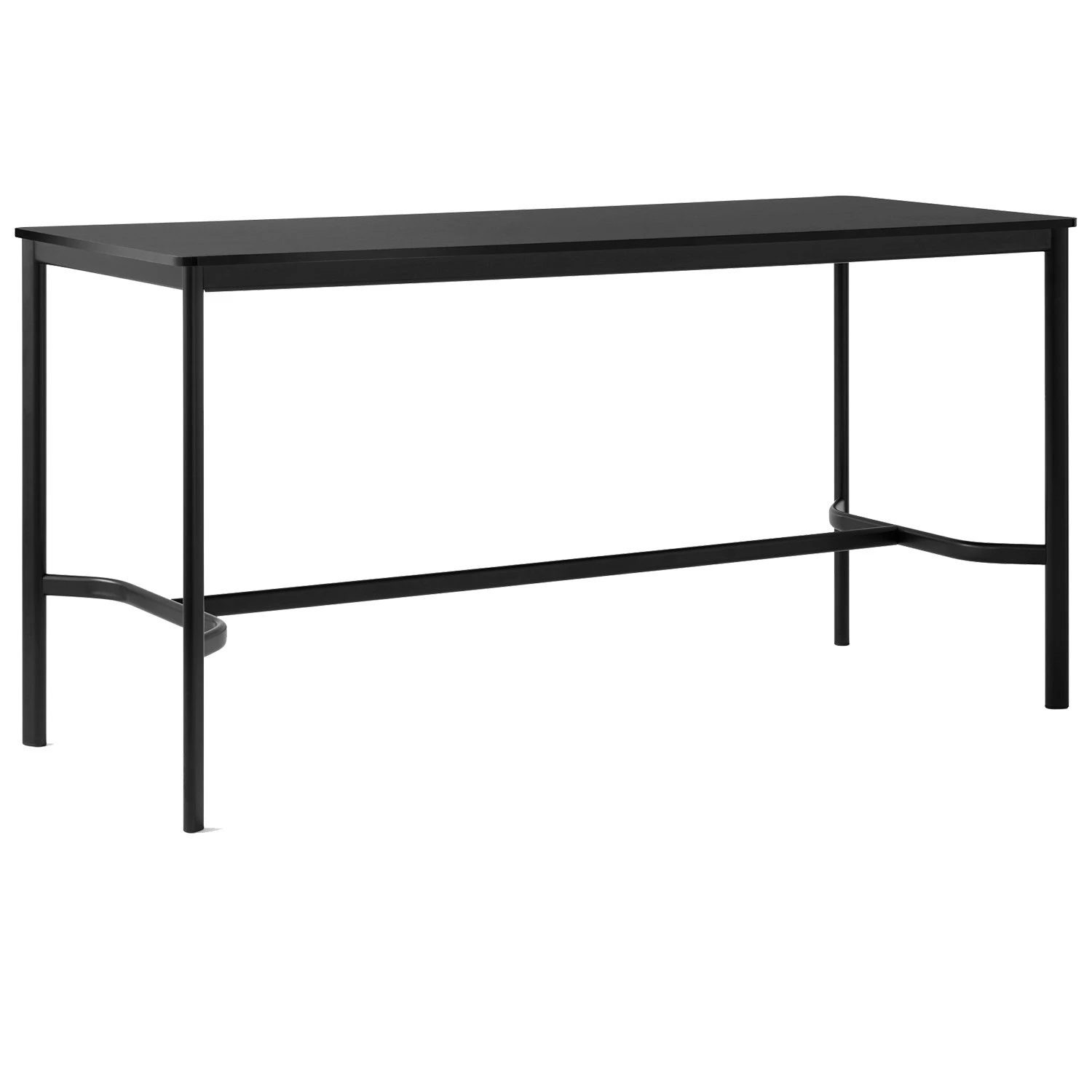 &Tradition Drip HW62 Bartisch 80x190 Cm, Schwarz Laminat / Schwarz 1 &Tradition Drip HW62 Bartisch 80x190 Cm, Schwarz Laminat / Schwarz