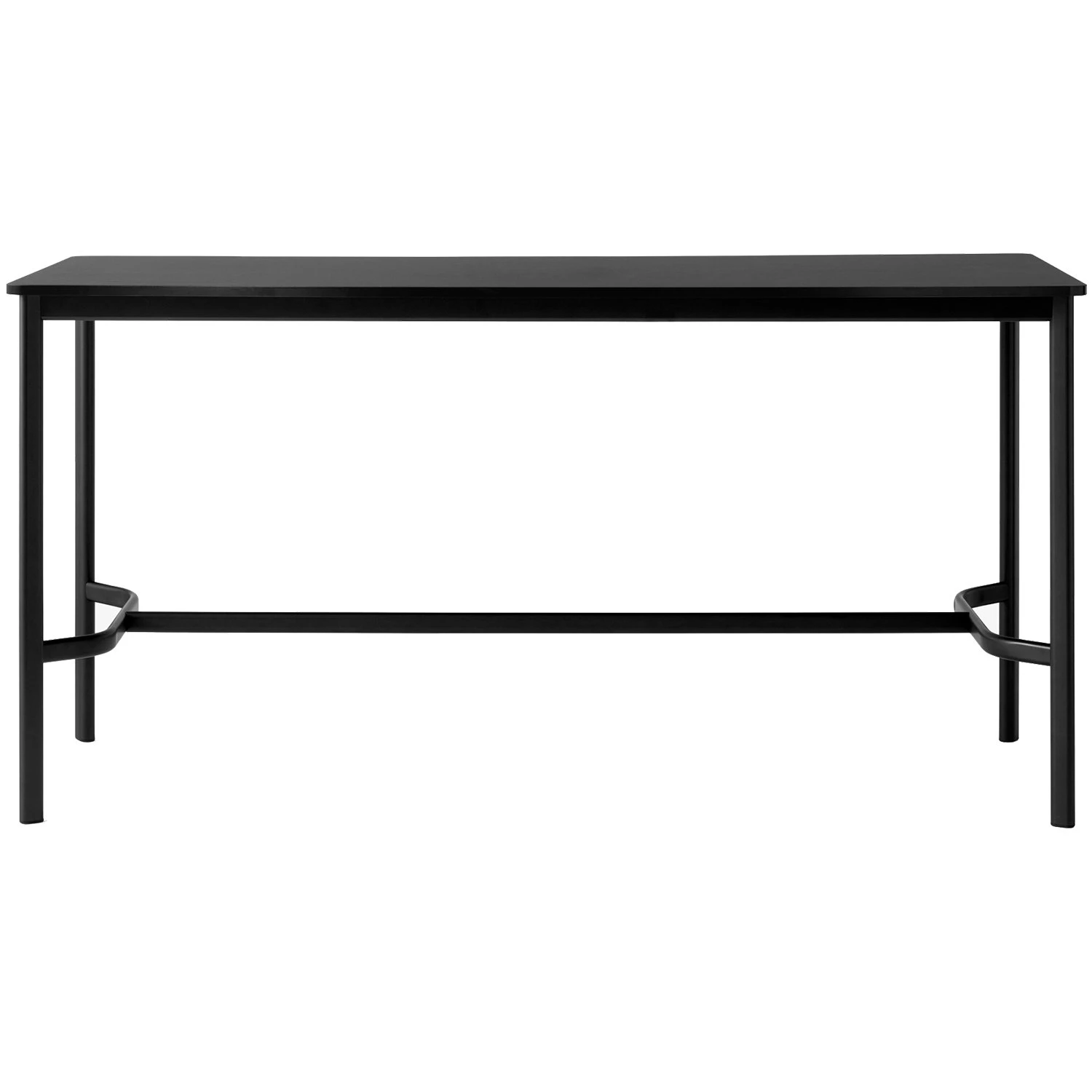 &Tradition Drip HW62 Bartisch 80x190 Cm, Schwarz Laminat / Schwarz 2 &Tradition Drip HW62 Bartisch 80x190 Cm, Schwarz Laminat / Schwarz – Bild 2