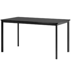 &Tradition Drip HW58 Tisch 140x80 Cm, Black / Black Fenix Nano Laminate