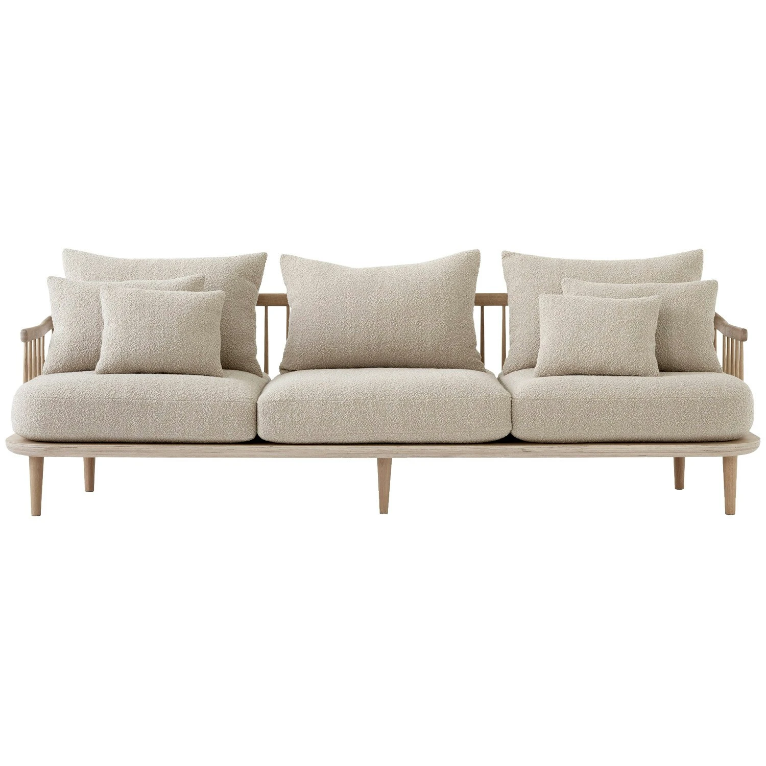 &Tradition Fly Sc12 Sofa, White Oiled Oak / Karakorum 003 2 &Tradition Fly Sc12 Sofa, White Oiled Oak / Karakorum 003 – Bild 2