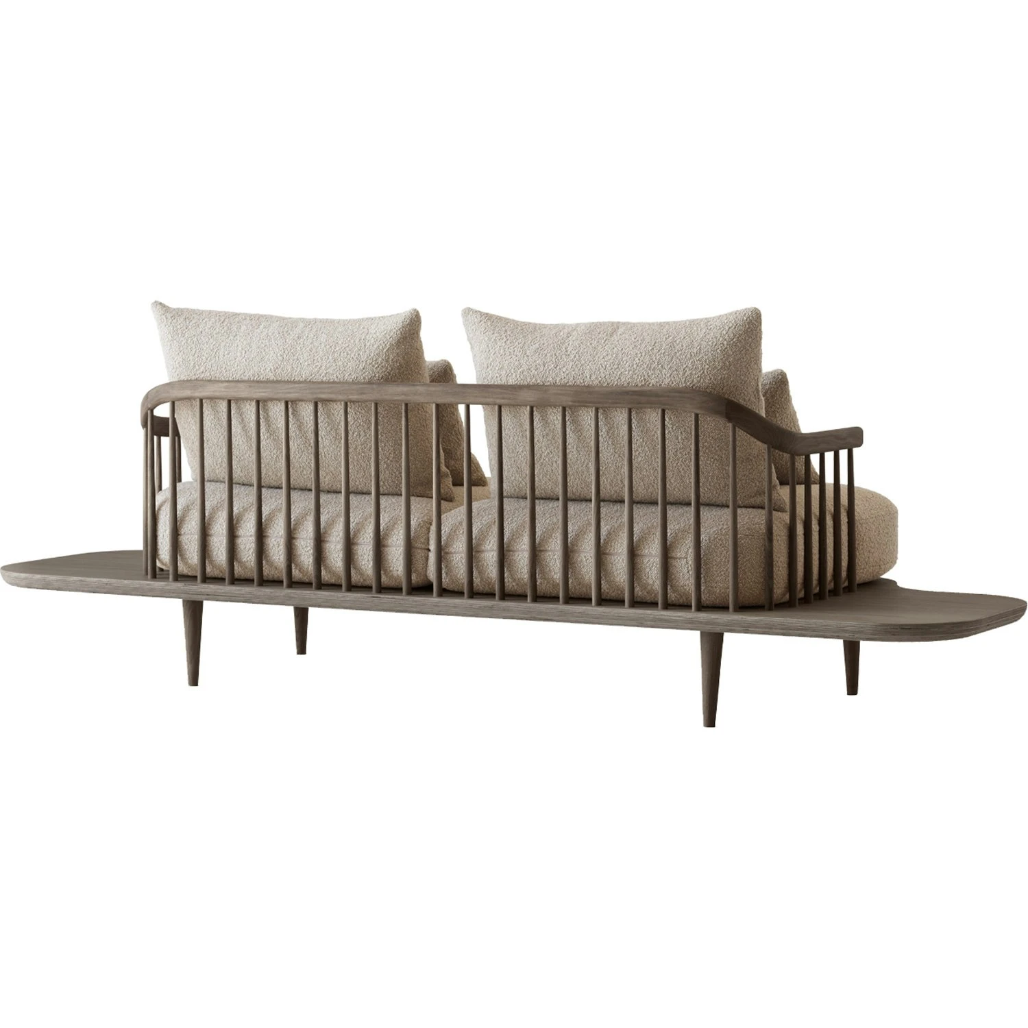 &Tradition Fly Sc3 Sofa Flügel, Geräucherte Geölte Eiche / Karakorum 003 2 &Tradition Fly Sc3 Sofa Flügel, Geräucherte Geölte Eiche / Karakorum 003 – Bild 2