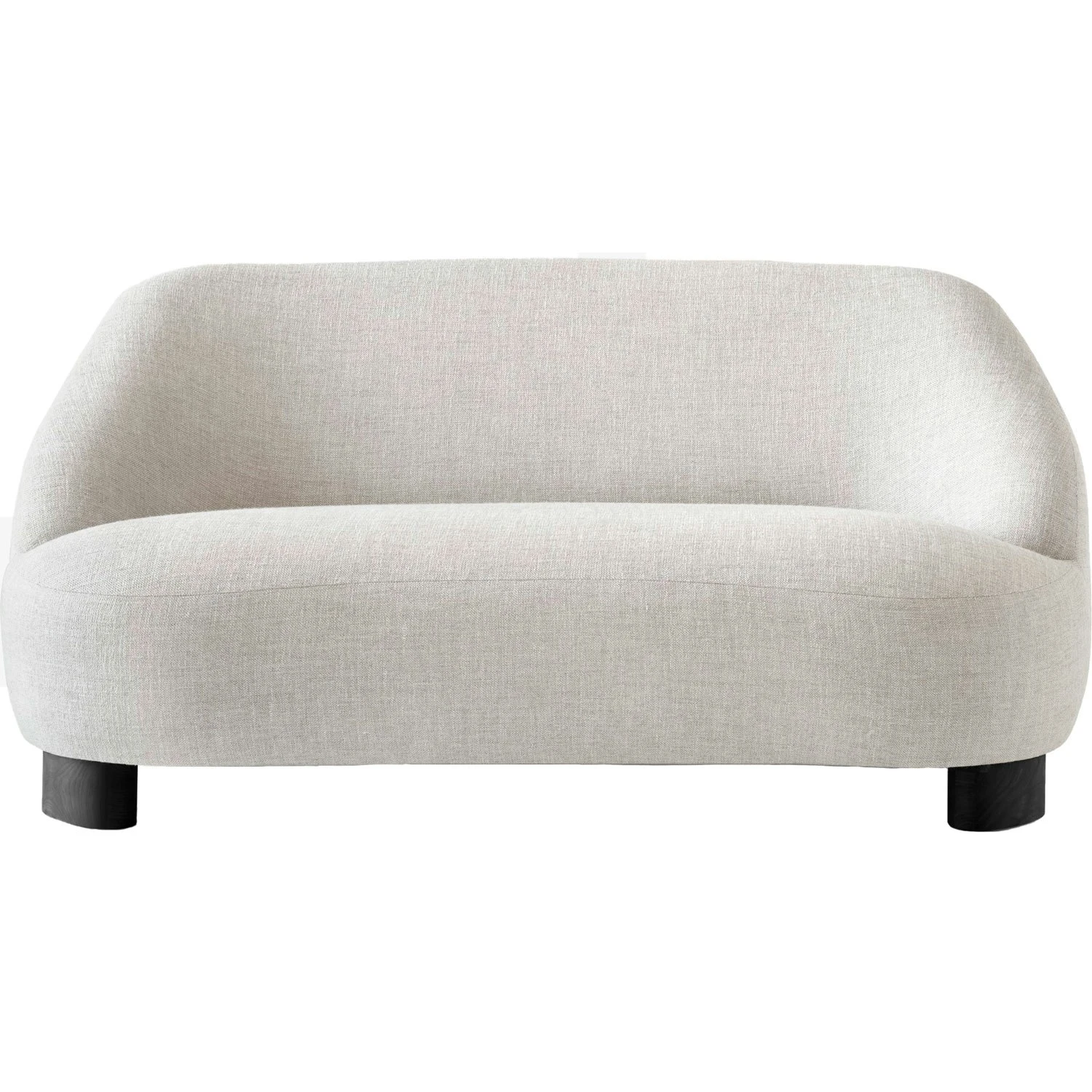 &Tradition Margas LC3 Sofa 2-Sitzer, Schwarz/Svevo 002 1 &Tradition Margas LC3 Sofa 2-Sitzer, Schwarz/Svevo 002