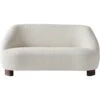 &Tradition Margas LC3 Sofa 2-Sitzer, Walnussfarben/Karakorum 001