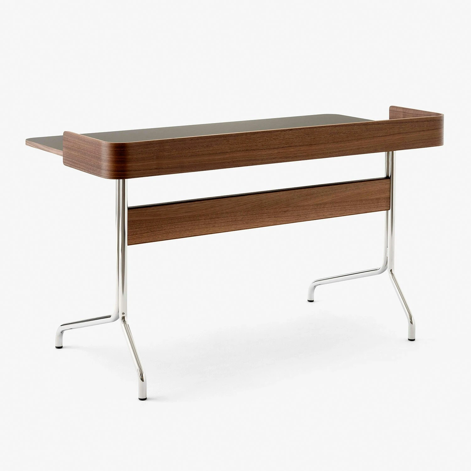 &Tradition Pavilion AV17 Schreibtisch, Iron / Walnut / Chrome Legs 3 &Tradition Pavilion AV17 Schreibtisch, Iron / Walnut / Chrome Legs – Bild 3