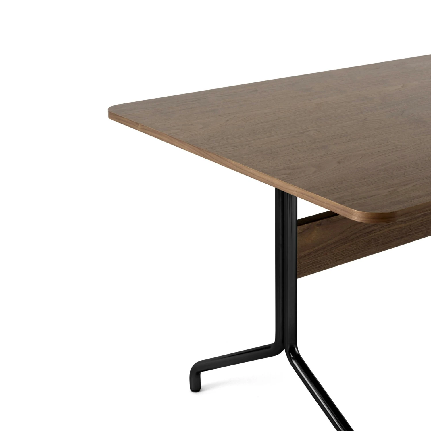 &Tradition Pavilion AV18 Esstisch 160x90 Cm, Walnussfarben/Schwarz 2 &Tradition Pavilion AV18 Esstisch 160x90 Cm, Walnussfarben/Schwarz – Bild 2