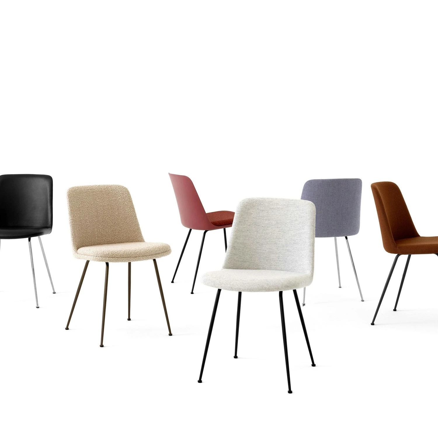 &Tradition Rely Stuhl HW6, Chrom / Weiß 3 &Tradition Rely Stuhl HW6, Chrom / Weiß – Bild 3