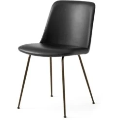 &Tradition Rely Stuhl HW8, Schwarz / Silk 0842 Schwarz