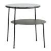 Woud Duo Beistelltisch, Schwarz/ Smoked