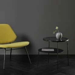 Woud Duo Beistelltisch, Schwarz/ Smoked -Gubi || Hay || &Tradition Verkäufe woud duo beistelltisch schwarz smoked 3