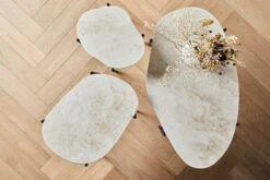 Woud LA TERRA Beistelltisch Travertin Elfenbein, L: 40,5 Cm 9 Woud LA TERRA Beistelltisch Travertin Elfenbein, L: 40,5 Cm -Gubi || Hay || &Tradition Verkäufe woud la terra tisch travertin elfenbein 1 1